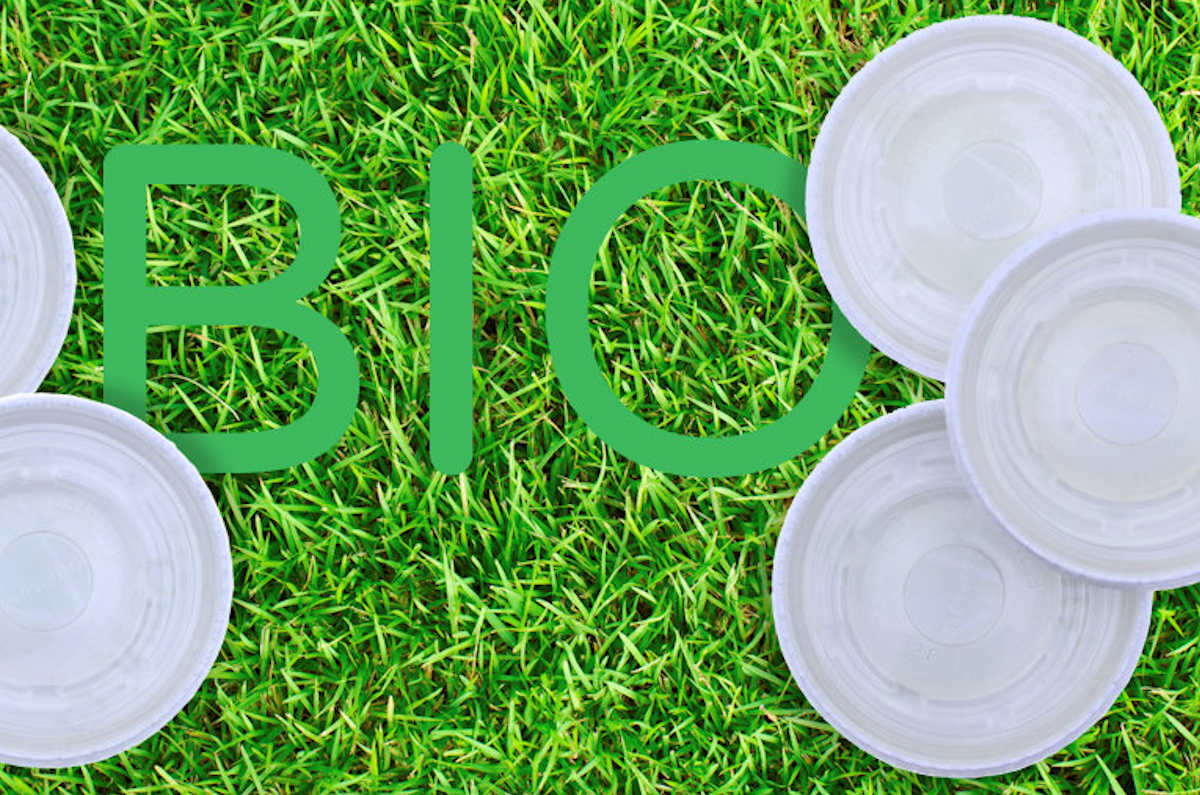 Biodegradable pinback button badges made of PLA plastics