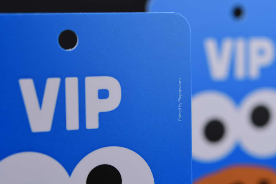 Rigid Plastic Conference Badges from Credit Card PVC