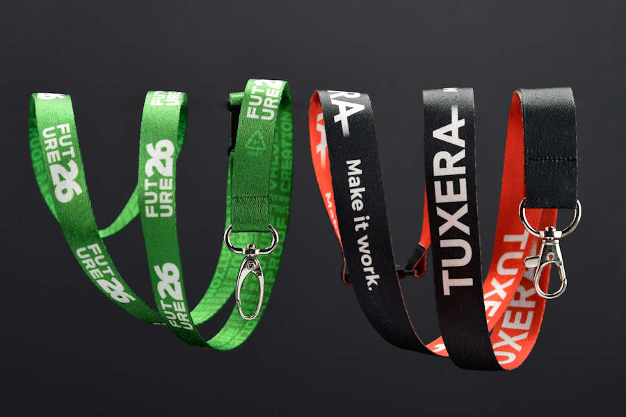 RPET Recycled Full-Color Printed Lanyards