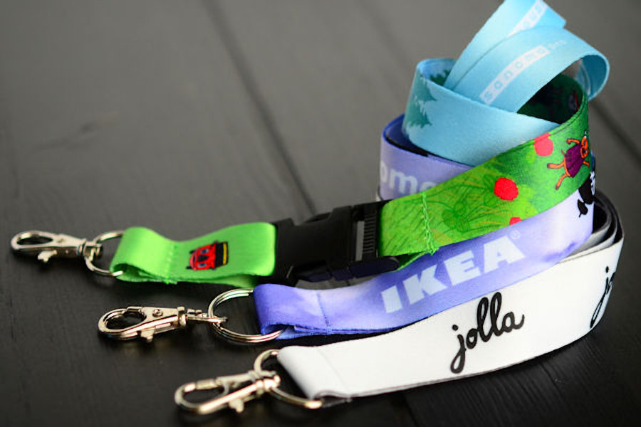 Full Colour Sublimation Printed Lanyards