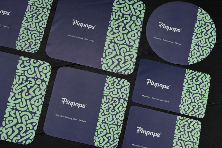 Custom Printed Microfiber Cleaning Cloths