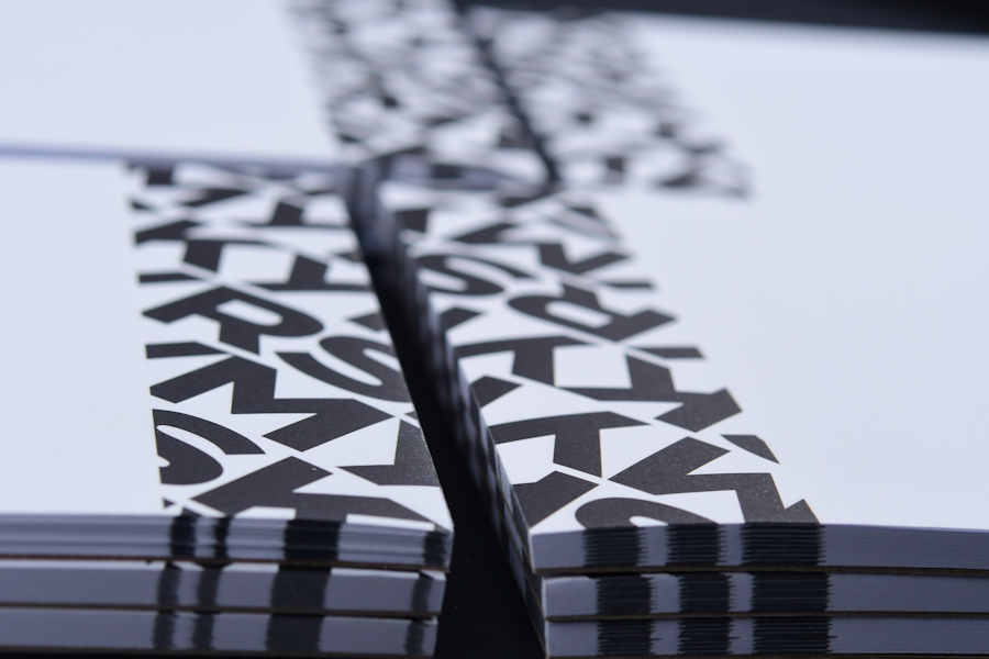 Glue-bound notepads with custom print