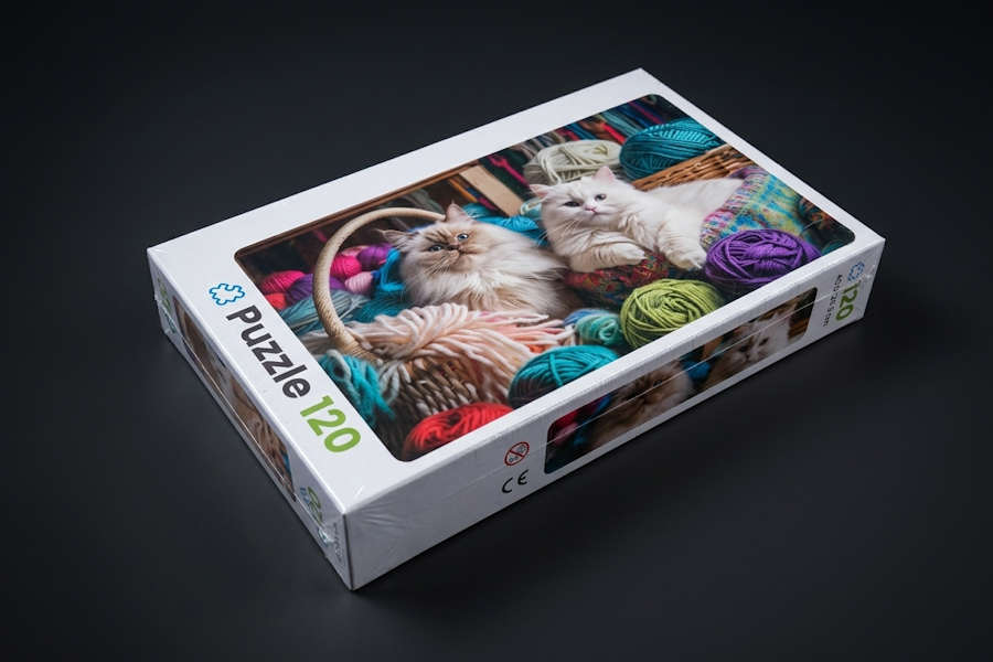 Custom printed jigsaw puzzles and boxes