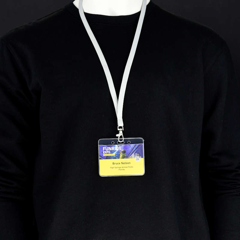 Clear ClearGreen badge holder (PVC, PBA and Phthalate free material)