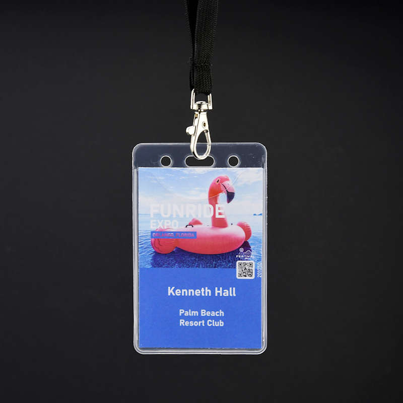 Clear ClearGreen badge holder (PVC, PBA and Phthalate free material)