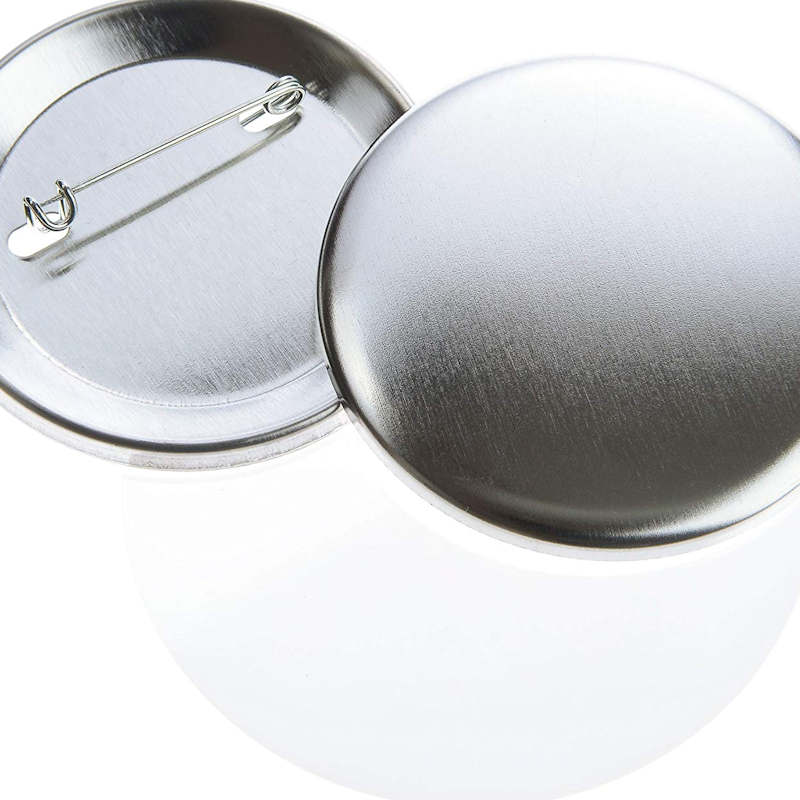 Metal 2.25" (57mm) Pinback Button Components in 1000 pcs set