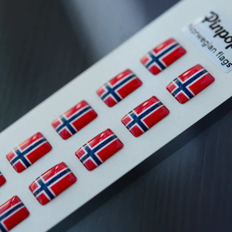Norwegian Language stickers for name badges