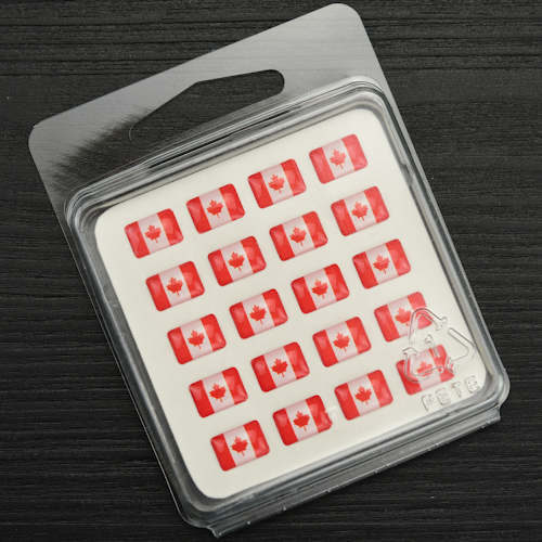 Canadian Language stickers for name badges