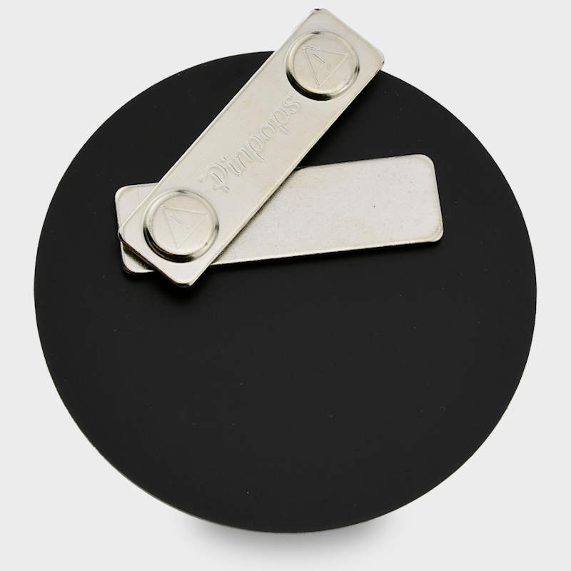 Magnetic attachment Chalk board name badge with magnetic holder