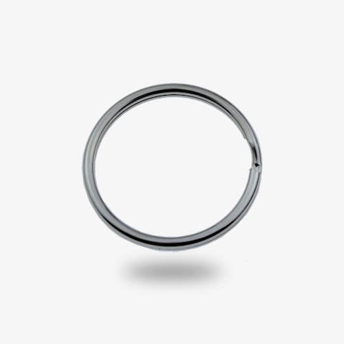 25mm Metal Keyring split ring