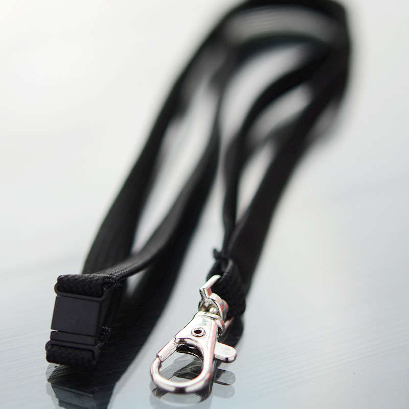 Black Classic Bootlace Lanyard, mix and match colors