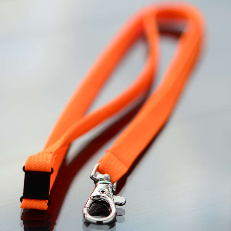 Orange Classic Bootlace Lanyard, mix and match colors