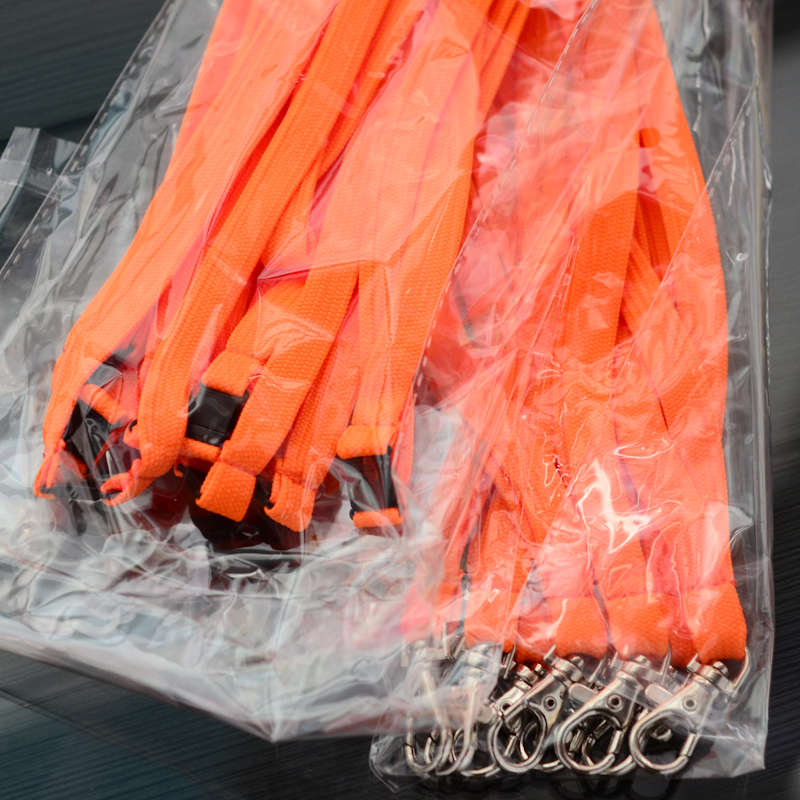 Orange Classic Bootlace Lanyard, mix and match colors