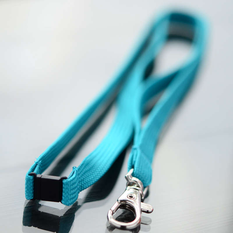 Brilliant Turquoise Classic Bootlace Lanyard, mix and match colors