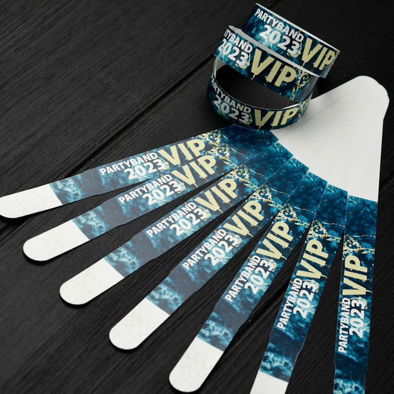 Printed Nevertear Wristband (Polyester)