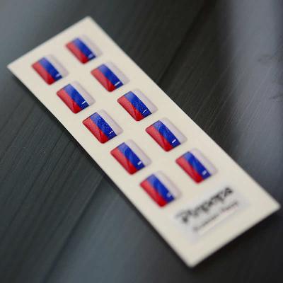 Russian Language stickers for name badges