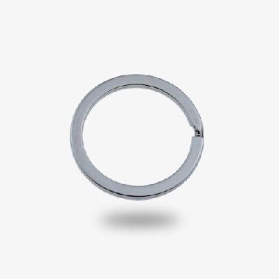 20mm Metal Flat keyring split ring