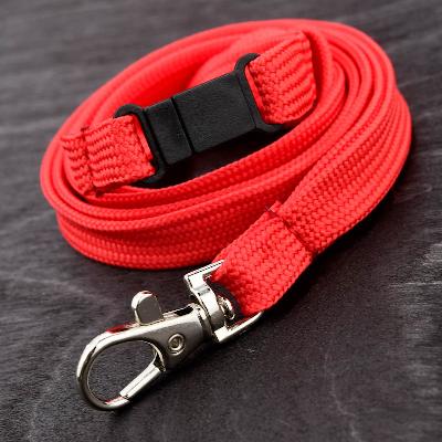 Red Classic Bootlace Lanyard, mix and match colors