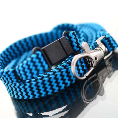 Blueberry Retro Classic Bootlace Breakaway Lanyard