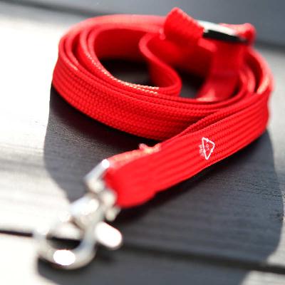 Red rPET Classic RPET Bootlace Breakaway Lanyard
